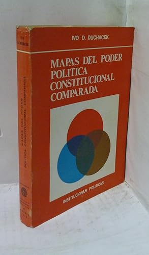 Seller image for MAPAS DEL PODER - POLITICA CONSTITUCIONAL COMPARADA for sale by LIBRERIA  SANZ