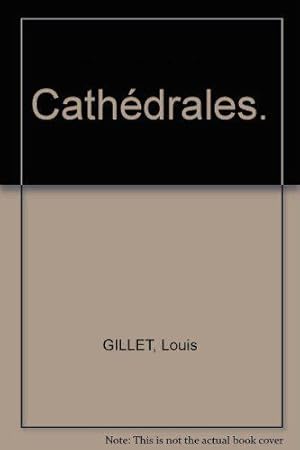 Imagen del vendedor de Cathdrales. a la venta por JLG_livres anciens et modernes