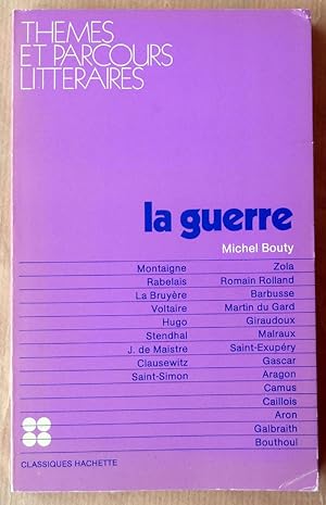 Seller image for La Guerre. for sale by librairie sciardet