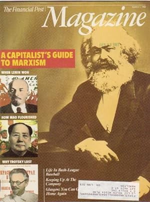 Seller image for The Financial Post: Magazine .March 1, 1983 .A Capitalist's Guide to Marxism, Life in Bush-League Baseball, Glasgow: You Can go Home Again, Where Robot Meets Marmot for sale by Nessa Books