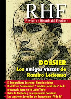 REVISTA DE HISTORIA DEL FASCISMO, nº XIV: 14 - DOSSIER LOS AMIGOS VASCOS DE RAMIRO LEDESMA