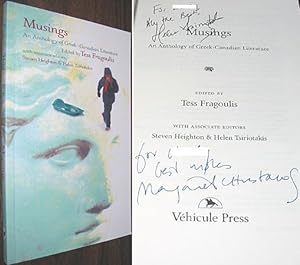 Image du vendeur pour Musings: An Anthology of Greek-Canadian Literature SIGNED mis en vente par Alex Simpson