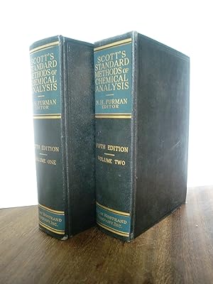 Scott s Standard Methods of Chemical Analysis in two volumes