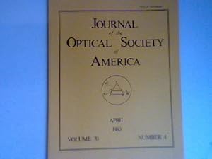 Seller image for Diffusion equation derived from space-time transport equation - in: Number 4 :1980 - Journal of the Optical Society of America. for sale by books4less (Versandantiquariat Petra Gros GmbH & Co. KG)