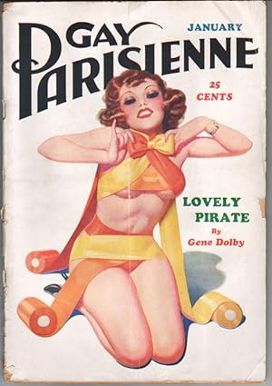 Gay Parisienne - January, 1936. Enoch Bolles / George Quintana. Pin-Up Pulp