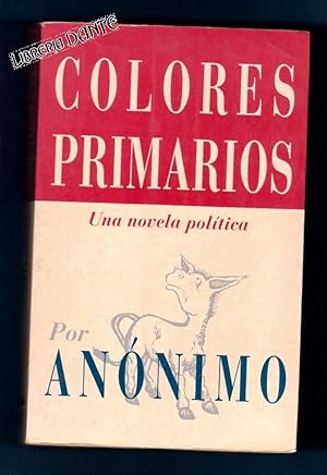 Imagen del vendedor de COLORES PRIMARIOS. a la venta por Librera DANTE