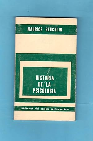 Imagen del vendedor de HISTORIA DE LA PSICOLOGIA. a la venta por Librera DANTE