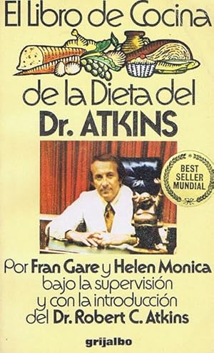 Imagen del vendedor de EL LIBRO DE COCINA DE LA DIETA DEL DOCTOR ATKINS a la venta por Librera Races