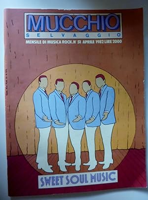 "MUCCHIO SELVAGGIO Mensile di Musica Rock n.°51 Aprile 1982"