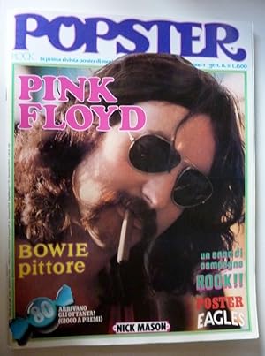 "POPSTER La Prima Rivista poster di Musica Rock, Soul,Jazz, Country Anno 4 Gennaio 1980. n.° 31"