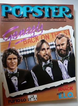 "POPSTER La Prima Rivista poster di Musica Rock, Soul,Jazz, Country Anno 4 Maggio 1980 . n.°35"