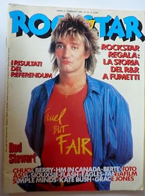 "ROCKSTAR NUMERO UNO Anno 4 Febbraio 1983 n.° 29"