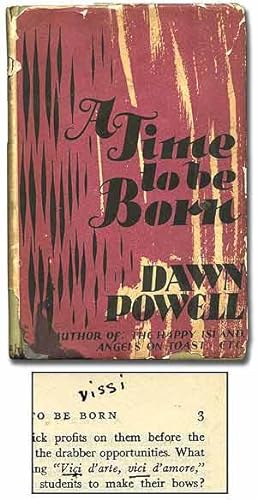 Seller image for A Time to Be Born for sale by Between the Covers-Rare Books, Inc. ABAA