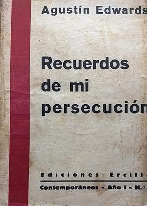 Bild des Verkufers fr Recuerdos de mi persecucin zum Verkauf von Librera Monte Sarmiento