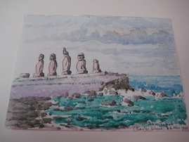 Easter Island, dat. 1975