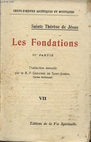 Bild des Verkufers fr LES FONDATIONS zum Verkauf von Le-Livre