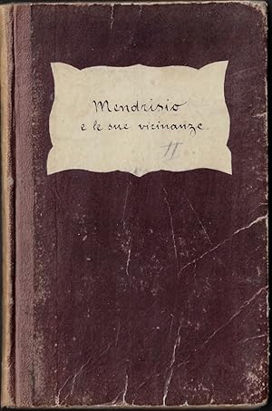 Seller image for Mendrisio e le sue vicinanze for sale by ART...on paper - 20th Century Art Books