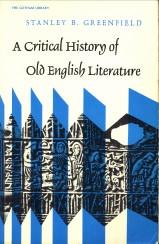 Bild des Verkufers fr A critical history of old English literature zum Verkauf von Antiquariaat Parnassos vof