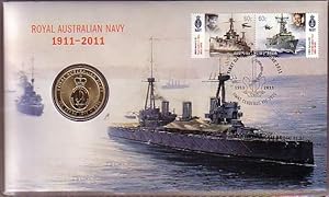 Seller image for ROYAL AUSTRALIAN NAVY 1911-2011 - First Day Issue 14 June 2011 for sale by Jean-Louis Boglio Maritime Books