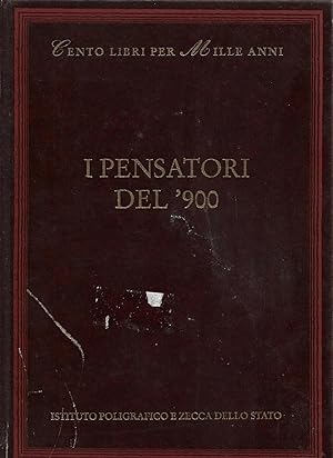 Imagen del vendedor de I PENSATORI DEL '900 a la venta por Libreria Del Corso