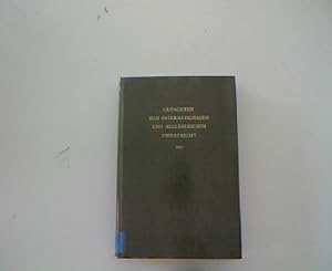 Seller image for Gutachten zum internationalen und Auslndischen Privatrecht 1969. for sale by Antiquariat Bookfarm