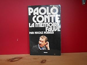 Imagen del vendedor de Paolo Conte, la m�moire fauve a la venta por La Bouquinerie � D�d�