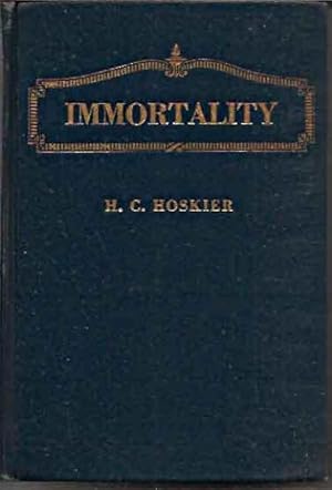 Image du vendeur pour Immortality mis en vente par San Francisco Book Company