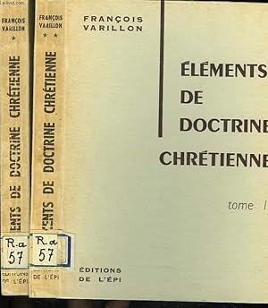 Bild des Verkufers fr ELEMENTS DE DOCTRINE CHRETIENNE. TOMS I ET II. zum Verkauf von Le-Livre