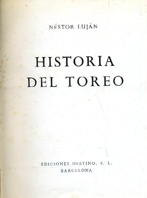 HISTORIA DEL TOREO