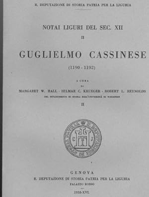 Guglielmo Cassinese (1190 - 1192)