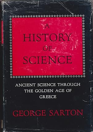 Imagen del vendedor de A History Of Science. Ancient Science Through The Golden Age Of Greece And Hellenistic Science And Culture In The Last Three Centuries B.c. ( 2 Volume Set) a la venta por Jonathan Grobe Books