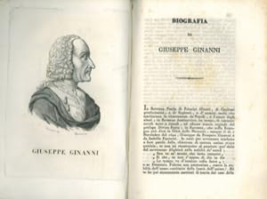 Biografia di Giuseppe Ginanni.