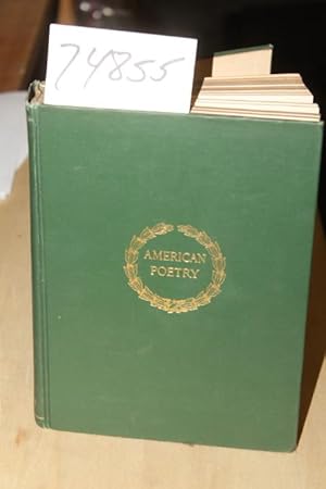 Seller image for American Poetry for sale by Princeton Antiques Bookshop
