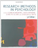 Bild des Verkufers fr Research Methods in Psychology zum Verkauf von Modernes Antiquariat an der Kyll
