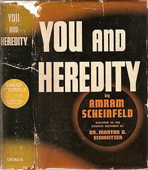 Immagine del venditore per YOU AND HEREDITY. venduto da Legacy Books