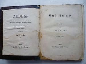 Bild des Verkufers fr Solitude. Novelle. zum Verkauf von Ostritzer Antiquariat