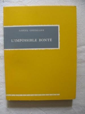 Bild des Verkufers fr L'impossible bont zum Verkauf von Tant qu'il y aura des livres
