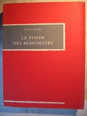 Image du vendeur pour Le fonds des ressucits mis en vente par Tant qu'il y aura des livres