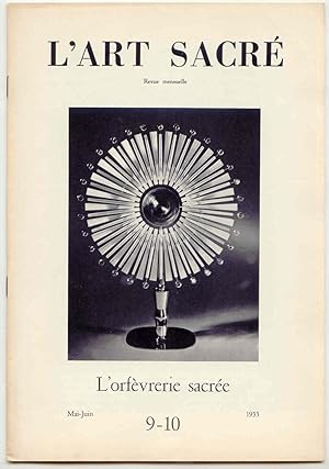 Seller image for L'ART SACRE : L'ORFEVRERIE SACREE. for sale by Librairie Franck LAUNAI