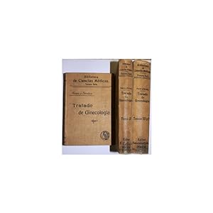 Imagen del vendedor de Tratado de Ginecologa mdico-quirrgica. 4 volmenes en 3 tomos a la venta por Librera Salamb