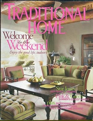 Seller image for TRADITIONAL HOME MAGAZINE JUNE/JULY 2004 for sale by Gibson's Books