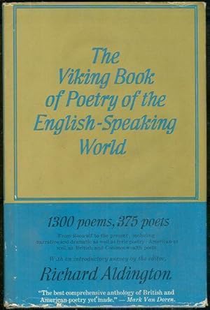 Imagen del vendedor de VIKING BOOK OF POETRY OF THE ENGLISH SPEAKING WORLD VOL II a la venta por Gibson's Books