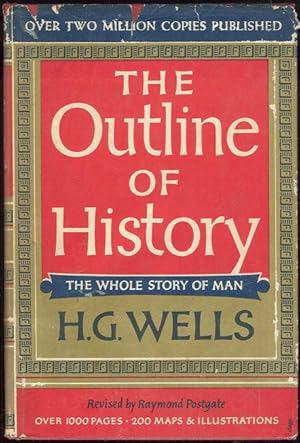 Bild des Verkufers fr OUTLINE OF HISTORY Being a Plain History of Life and Mankind Volume Two zum Verkauf von Gibson's Books