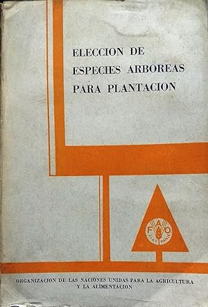 Elección de especies arbóreas para plantación