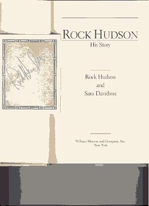 Bild des Verkufers fr SIGNED** ROCK HUDSON: His Story zum Verkauf von ODDS & ENDS BOOKS