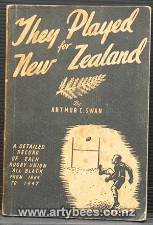 Seller image for They Played for New Zealand for sale by Arty Bees Books