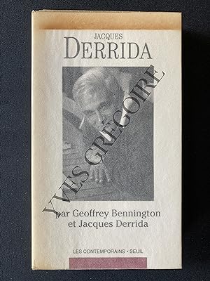 Seller image for JACQUES DERRIDA for sale by Yves Grgoire