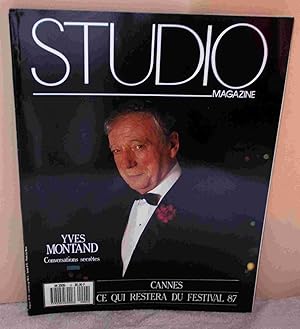 Bild des Verkufers fr STUDIO MAGAZINE - N4 - JUIN 1987 - YVES MONTAND EN COUVERTURE zum Verkauf von Livres 113