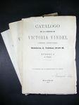 Imagen del vendedor de CATALOGO DE LA LIBRERIA VICTORIA VINDEL: LIBRERA ANTICUARIA a la venta por Costa LLibreter