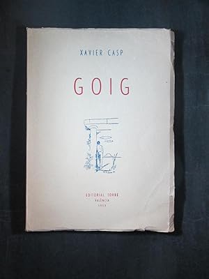 Bild des Verk�ufers f�r GOIG zum Verkauf von Costa Llibreter